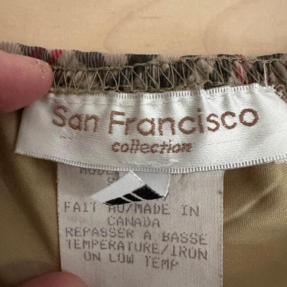 Gorgeous vintage midi mesh plaid skirt tartan pattern - Picture 5 of 8